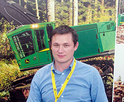 Данил Терпугов управляющий по продажам лесозаготовительного оборудования в Красноярском крае и республике Хакасия Тимбермаш Байкал