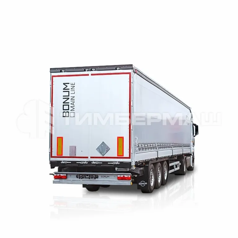 Шторно-бортовой BONUM 13,62м для перевозки опасных грузов фото 1