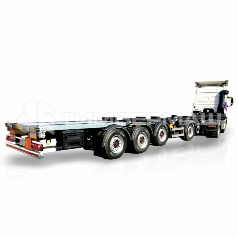 Универсальный полуприцеп контейнеровоз четырехосный ORTHAUS C40 Универсальный полуприцеп контейнеровоз четырехосный ORTHAUS C40