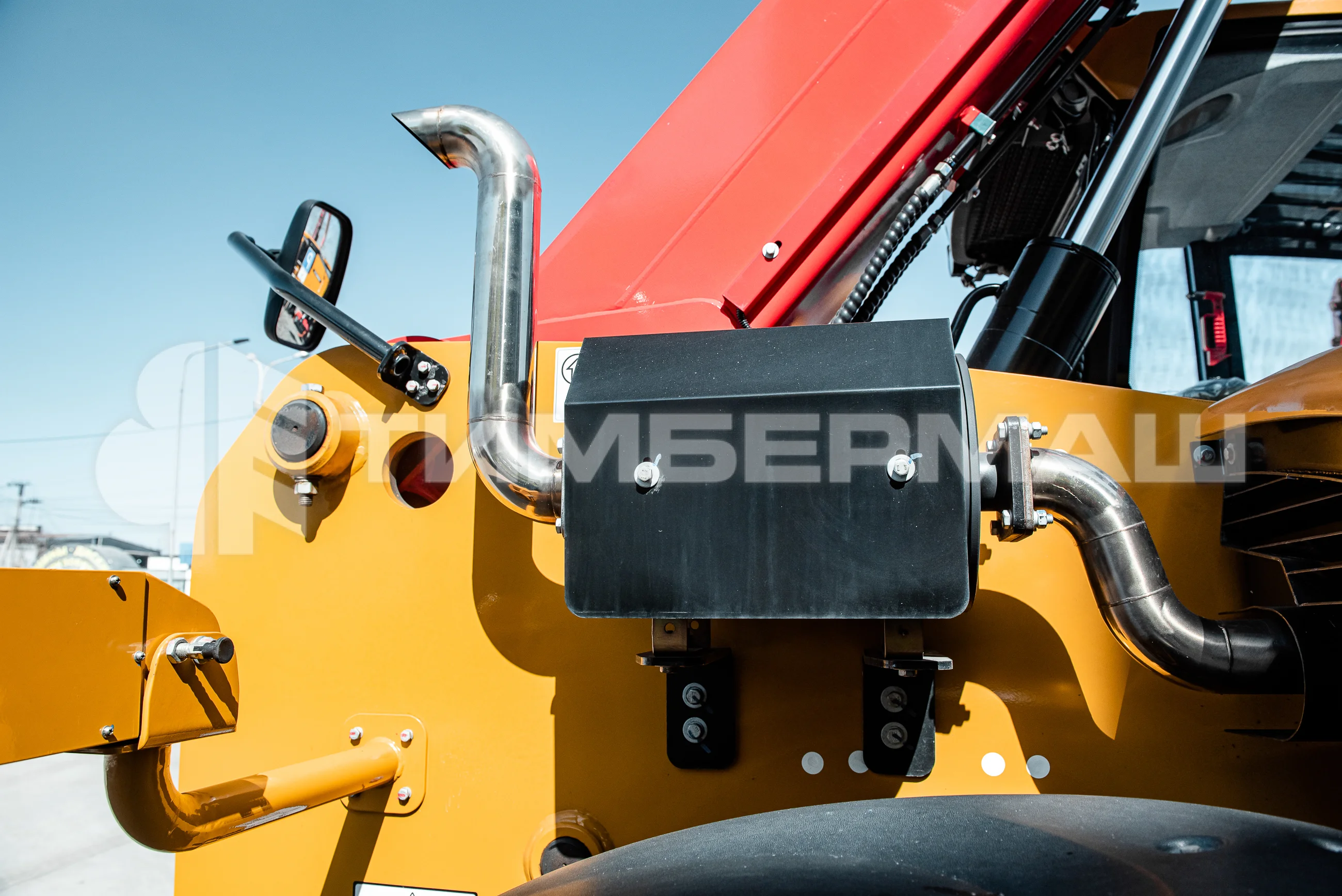 Телескопический погрузчик SANY STH 742 фото 10