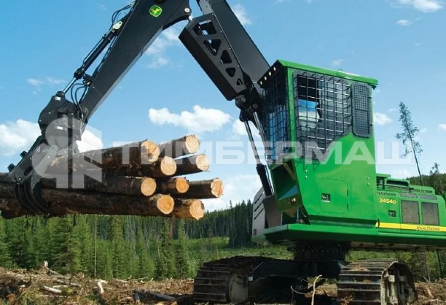 Лесопогрузчик John Deere 2454D 21154 часа фото 2