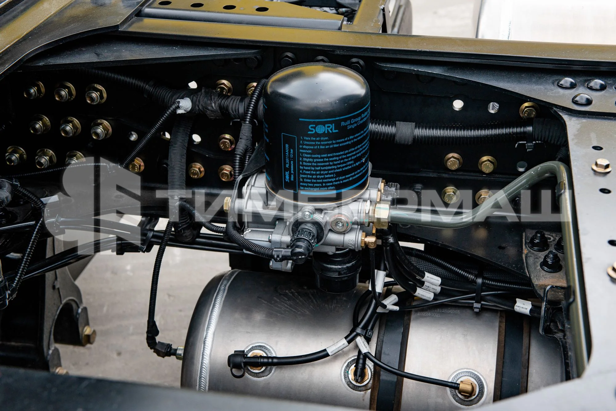 Седельный тягач SANY S490 синий фото 13